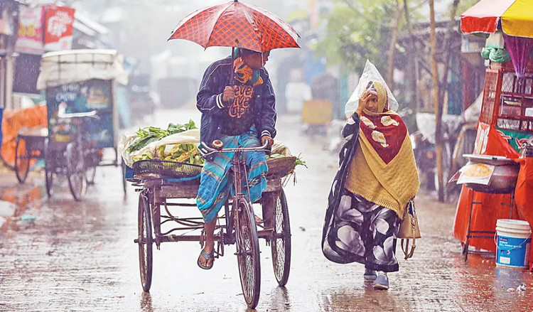 যে ৩ বিভাগে ব্যাপক বৃষ্টিসহ শীতের পূর্বাভাস জানাল আবহাওয়া অফিস