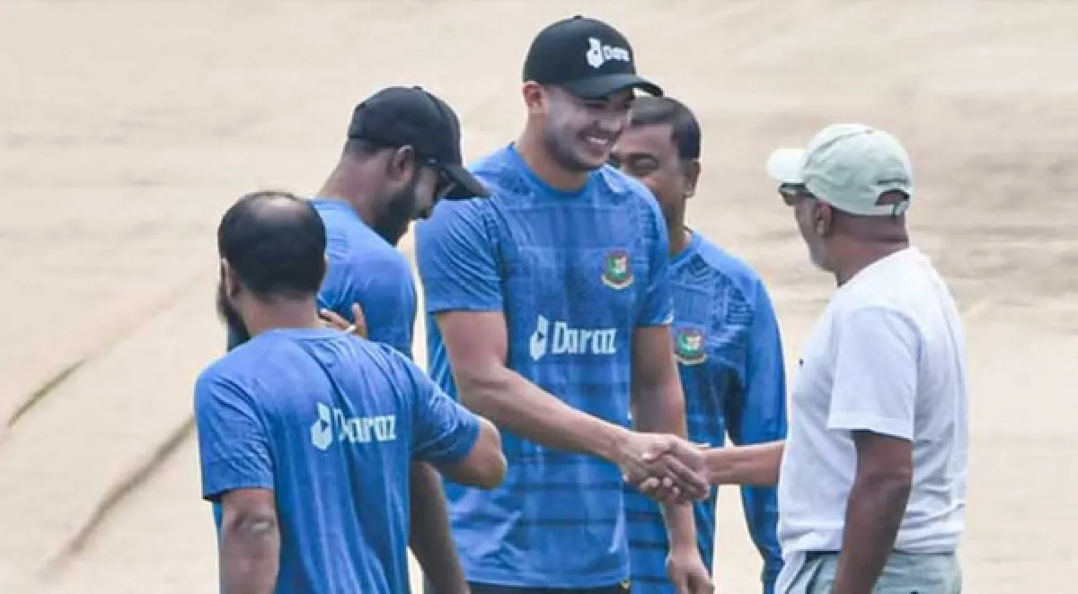 মিরপুর টেস্টের আগে তাসকিনকে নিয়ে যা বললেন টাইগার কোচ