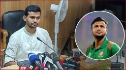 সাকিবকে দেশে আসতে নিষেধ করার কারণ ব্যাখ্যা করে ব্যাপক তোপের মুখে ক্রীড়া উপদেষ্টা