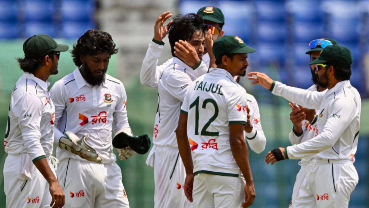 তাইজুলের ফাইফারে চাপে জিম্বাবুয়ে, এগিয়ে বাংলাদেশ